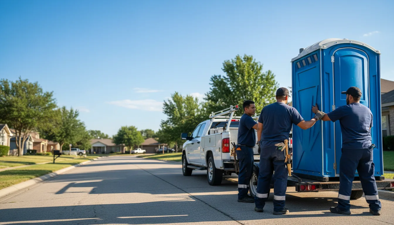 Portable Toilet Rental in Mount Gilead, OH near me